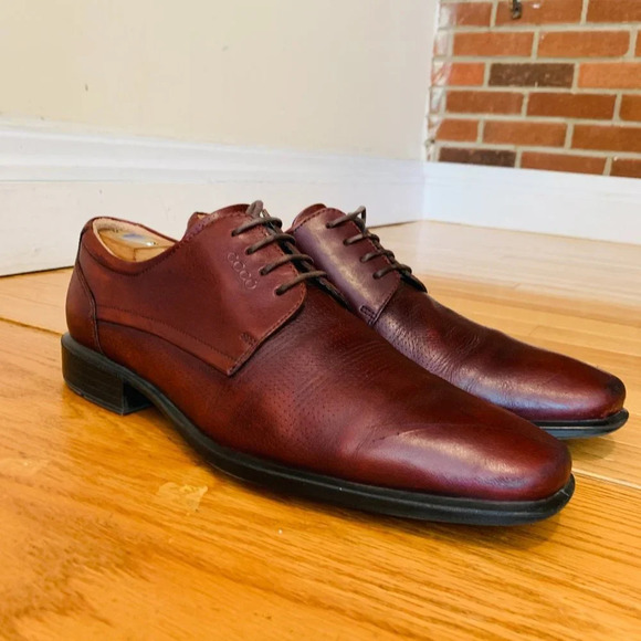 ECCO Men's Dress Lace Up Shoes Size US 11 - Picture 1 of 16